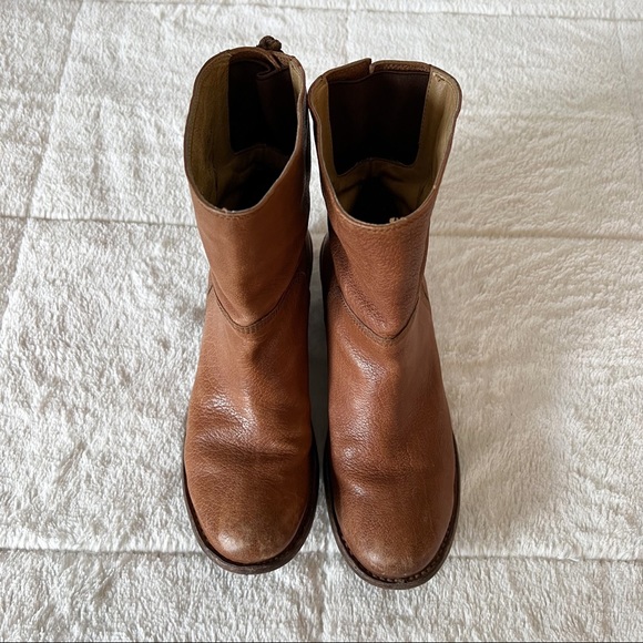 Frye 'Carmen' Back Lace Short Ankle Boot - Picture 6 of 11